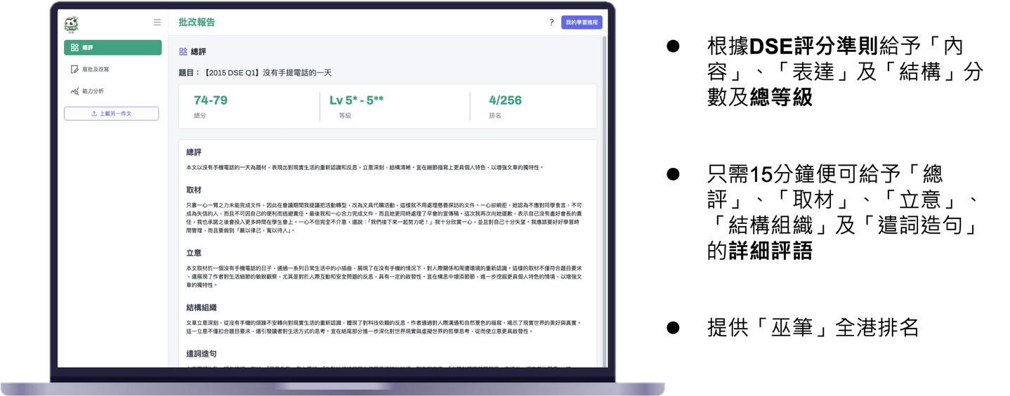 📝 總評及分數